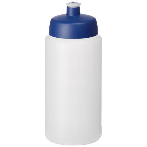 Bouteille promotionnelle 500ml bouchon sport Baseline® Translucide et Bleu